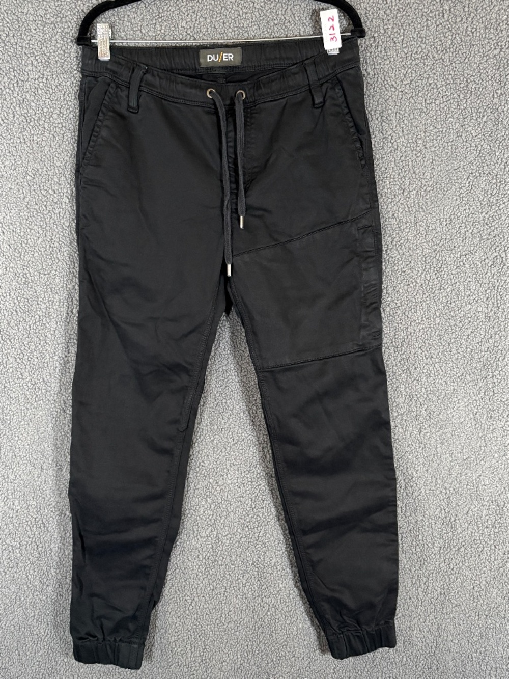 DU/ER Duer N2X No Sweat Slim Fit Joggers Pants - Men's Size 31*29 - Black